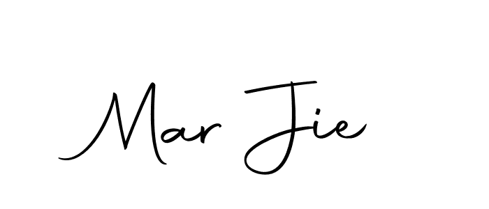 Create a beautiful signature design for name Mar Jie. With this signature (Autography-DOLnW) fonts, you can make a handwritten signature for free. Mar Jie signature style 10 images and pictures png