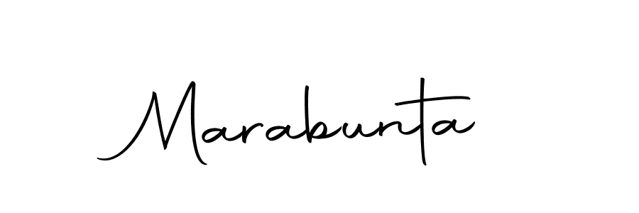 You should practise on your own different ways (Autography-DOLnW) to write your name (Marabunta) in signature. don't let someone else do it for you. Marabunta signature style 10 images and pictures png