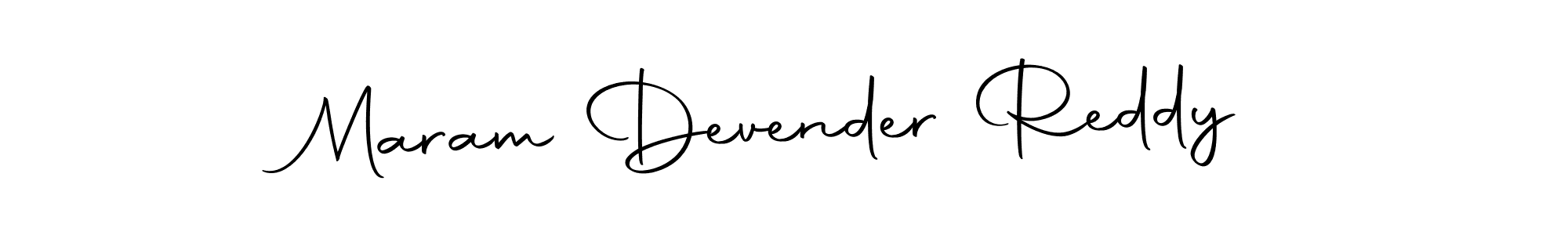 How to make Maram Devender Reddy signature? Autography-DOLnW is a professional autograph style. Create handwritten signature for Maram Devender Reddy name. Maram Devender Reddy signature style 10 images and pictures png
