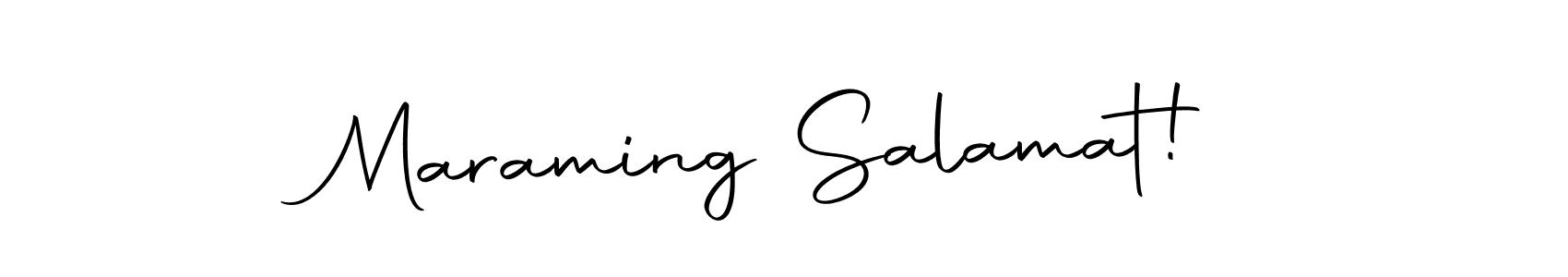 if you are searching for the best signature style for your name Maraming Salamat!. so please give up your signature search. here we have designed multiple signature styles  using Autography-DOLnW. Maraming Salamat! signature style 10 images and pictures png