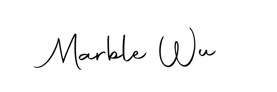 Also we have Marble Wu name is the best signature style. Create professional handwritten signature collection using Autography-DOLnW autograph style. Marble Wu signature style 10 images and pictures png