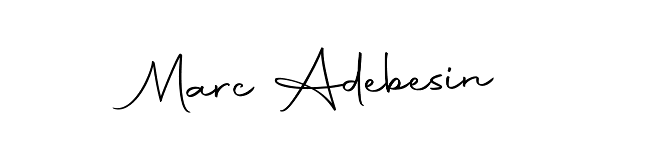 Make a beautiful signature design for name Marc Adebesin. Use this online signature maker to create a handwritten signature for free. Marc Adebesin signature style 10 images and pictures png
