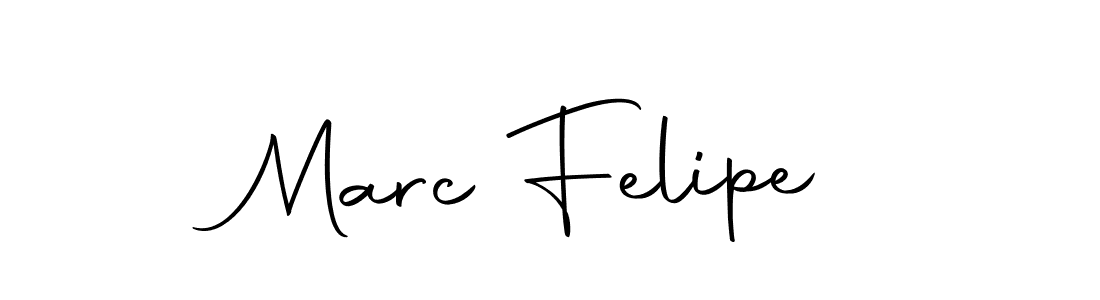 Make a beautiful signature design for name Marc Felipe. With this signature (Autography-DOLnW) style, you can create a handwritten signature for free. Marc Felipe signature style 10 images and pictures png
