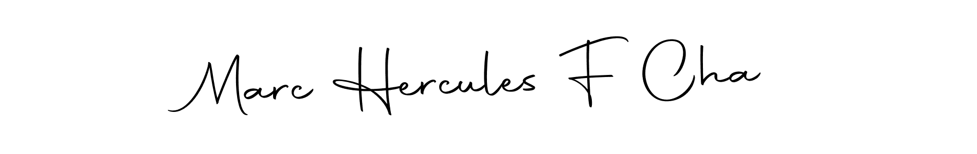 The best way (Autography-DOLnW) to make a short signature is to pick only two or three words in your name. The name Marc Hercules F Cha include a total of six letters. For converting this name. Marc Hercules F Cha signature style 10 images and pictures png