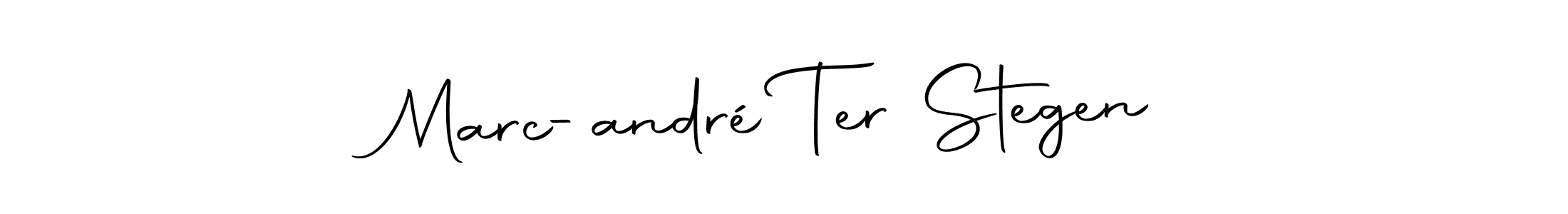 This is the best signature style for the Marc-andré Ter Stegen name. Also you like these signature font (Autography-DOLnW). Mix name signature. Marc-andré Ter Stegen signature style 10 images and pictures png