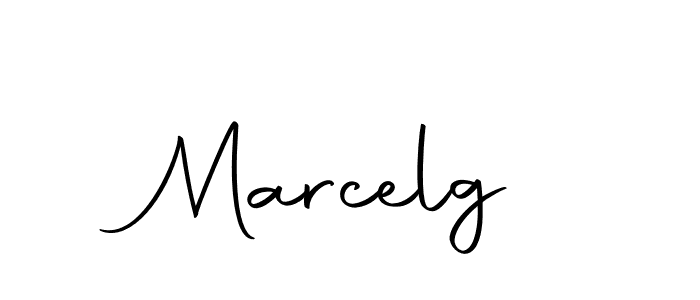 Use a signature maker to create a handwritten signature online. With this signature software, you can design (Autography-DOLnW) your own signature for name Marcelg. Marcelg signature style 10 images and pictures png