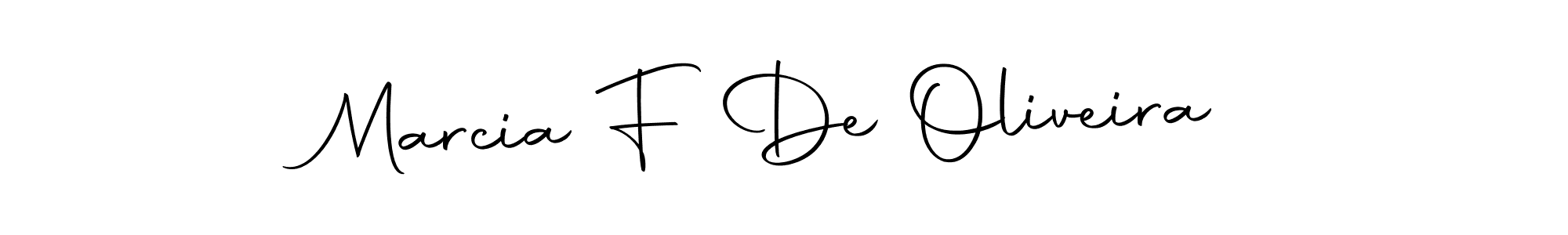 Also we have Marcia F De Oliveira name is the best signature style. Create professional handwritten signature collection using Autography-DOLnW autograph style. Marcia F De Oliveira signature style 10 images and pictures png