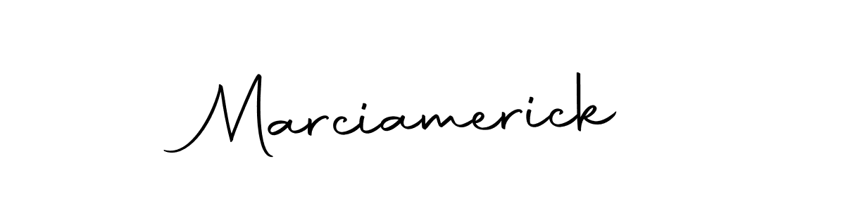 Similarly Autography-DOLnW is the best handwritten signature design. Signature creator online .You can use it as an online autograph creator for name Marciamerick. Marciamerick signature style 10 images and pictures png