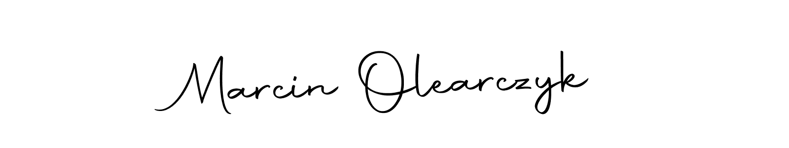 It looks lik you need a new signature style for name Marcin Olearczyk. Design unique handwritten (Autography-DOLnW) signature with our free signature maker in just a few clicks. Marcin Olearczyk signature style 10 images and pictures png