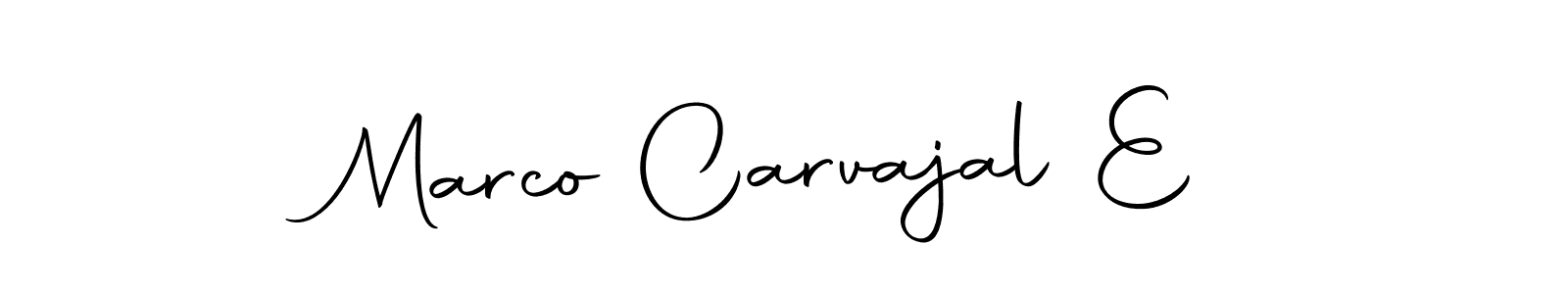 Make a beautiful signature design for name Marco Carvajal E. With this signature (Autography-DOLnW) style, you can create a handwritten signature for free. Marco Carvajal E signature style 10 images and pictures png