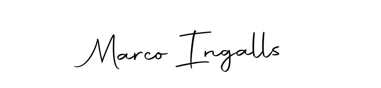 It looks lik you need a new signature style for name Marco Ingalls. Design unique handwritten (Autography-DOLnW) signature with our free signature maker in just a few clicks. Marco Ingalls signature style 10 images and pictures png