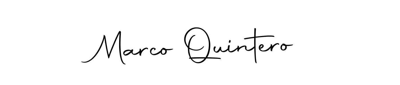 Marco Quintero stylish signature style. Best Handwritten Sign (Autography-DOLnW) for my name. Handwritten Signature Collection Ideas for my name Marco Quintero. Marco Quintero signature style 10 images and pictures png