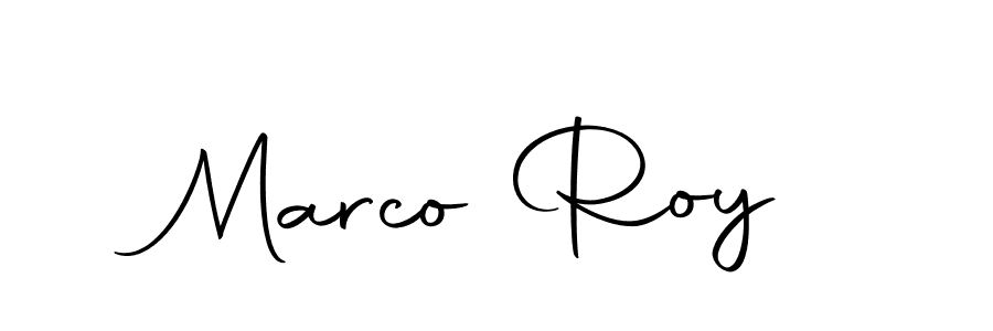 Design your own signature with our free online signature maker. With this signature software, you can create a handwritten (Autography-DOLnW) signature for name Marco Roy. Marco Roy signature style 10 images and pictures png