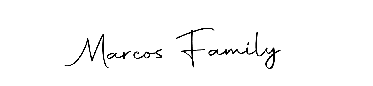 if you are searching for the best signature style for your name Marcos Family. so please give up your signature search. here we have designed multiple signature styles  using Autography-DOLnW. Marcos Family signature style 10 images and pictures png