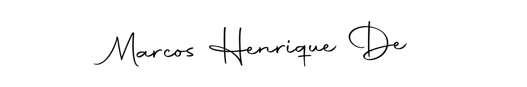 You should practise on your own different ways (Autography-DOLnW) to write your name (Marcos Henrique De) in signature. don't let someone else do it for you. Marcos Henrique De signature style 10 images and pictures png