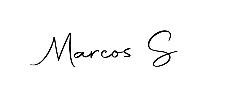 You can use this online signature creator to create a handwritten signature for the name Marcos S. This is the best online autograph maker. Marcos S signature style 10 images and pictures png