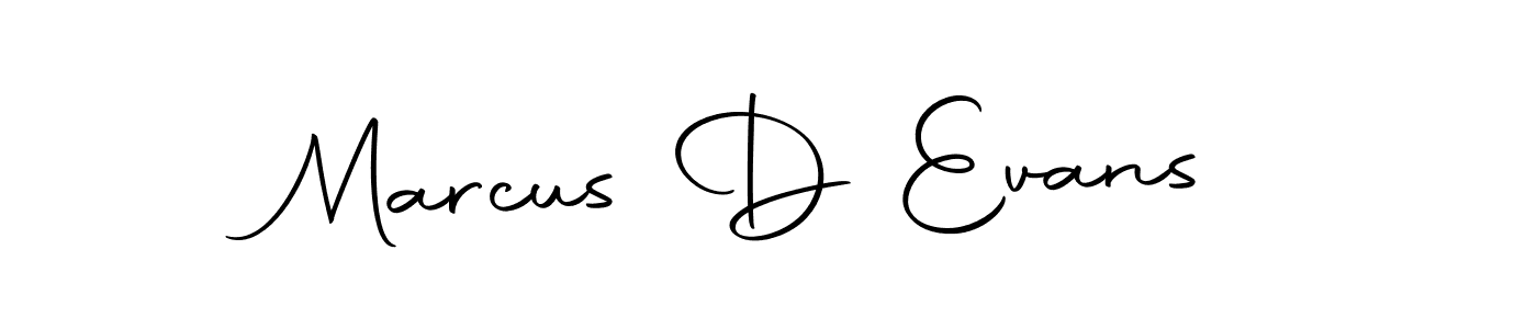 Marcus D Evans stylish signature style. Best Handwritten Sign (Autography-DOLnW) for my name. Handwritten Signature Collection Ideas for my name Marcus D Evans. Marcus D Evans signature style 10 images and pictures png