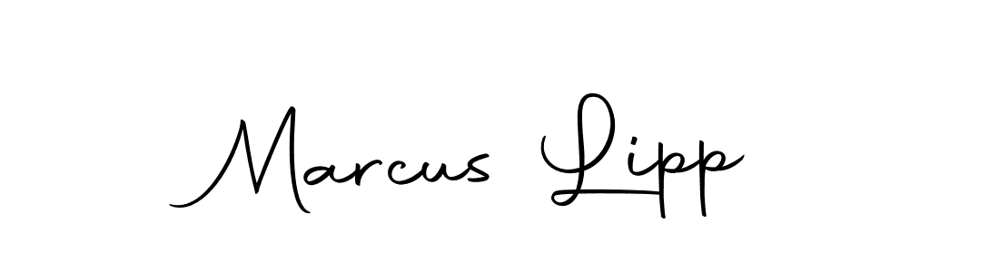 Make a beautiful signature design for name Marcus Lipp. With this signature (Autography-DOLnW) style, you can create a handwritten signature for free. Marcus Lipp signature style 10 images and pictures png