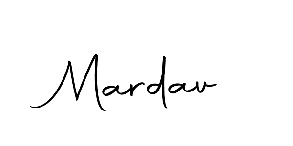 You should practise on your own different ways (Autography-DOLnW) to write your name (Mardav) in signature. don't let someone else do it for you. Mardav signature style 10 images and pictures png