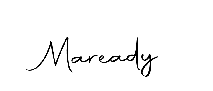 Make a beautiful signature design for name Maready. With this signature (Autography-DOLnW) style, you can create a handwritten signature for free. Maready signature style 10 images and pictures png