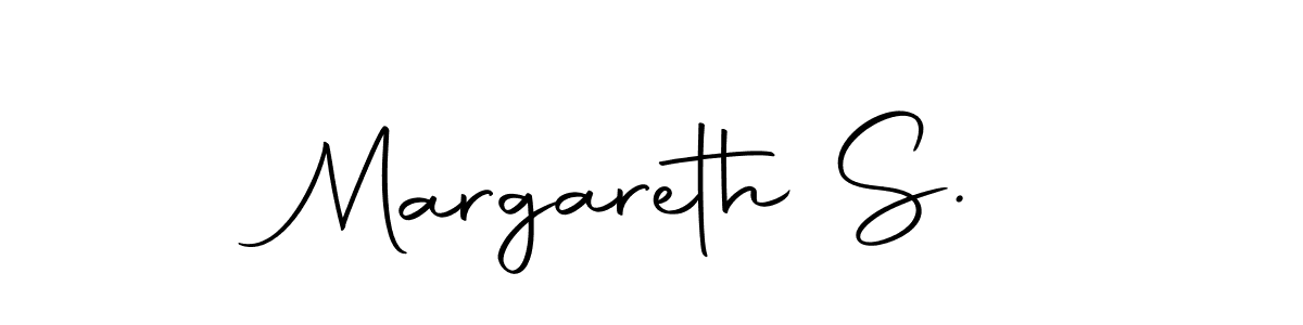 It looks lik you need a new signature style for name Margareth S.. Design unique handwritten (Autography-DOLnW) signature with our free signature maker in just a few clicks. Margareth S. signature style 10 images and pictures png