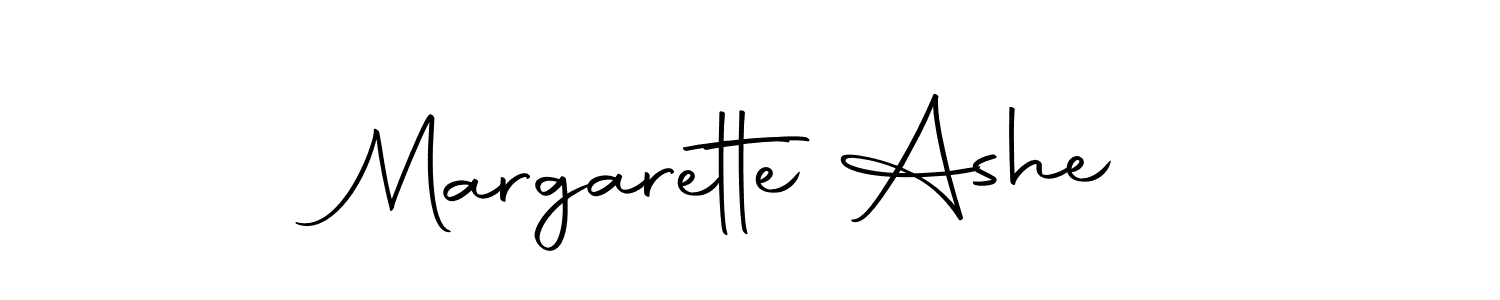 How to make Margarette Ashe name signature. Use Autography-DOLnW style for creating short signs online. This is the latest handwritten sign. Margarette Ashe signature style 10 images and pictures png