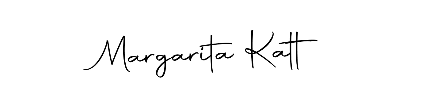 Design your own signature with our free online signature maker. With this signature software, you can create a handwritten (Autography-DOLnW) signature for name Margarita Katt. Margarita Katt signature style 10 images and pictures png