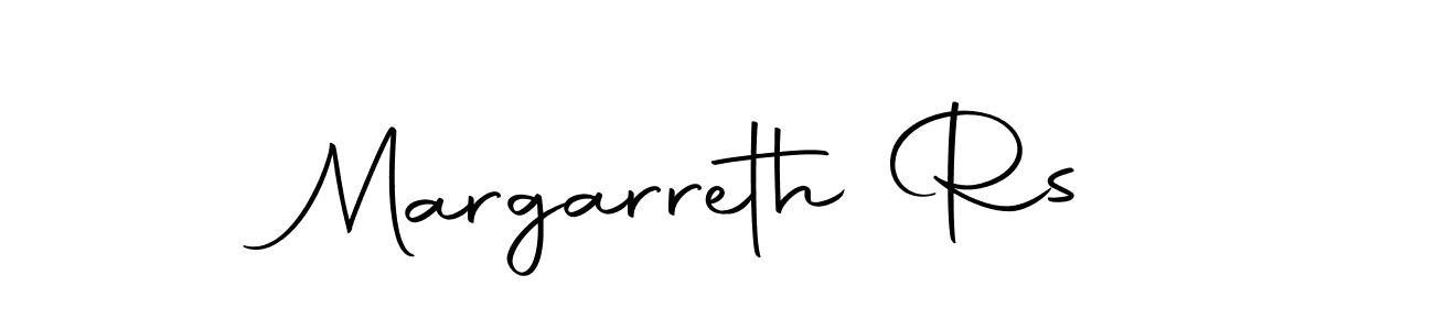 if you are searching for the best signature style for your name Margarreth Rs. so please give up your signature search. here we have designed multiple signature styles  using Autography-DOLnW. Margarreth Rs signature style 10 images and pictures png
