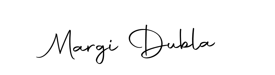 How to make Margi Dubla signature? Autography-DOLnW is a professional autograph style. Create handwritten signature for Margi Dubla name. Margi Dubla signature style 10 images and pictures png