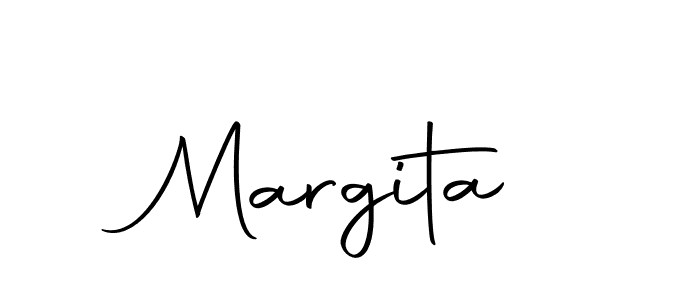 Use a signature maker to create a handwritten signature online. With this signature software, you can design (Autography-DOLnW) your own signature for name Margita. Margita signature style 10 images and pictures png