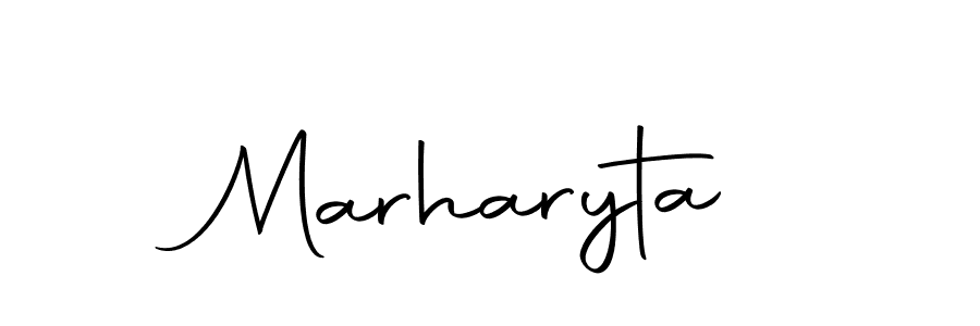 Marharyta stylish signature style. Best Handwritten Sign (Autography-DOLnW) for my name. Handwritten Signature Collection Ideas for my name Marharyta. Marharyta signature style 10 images and pictures png