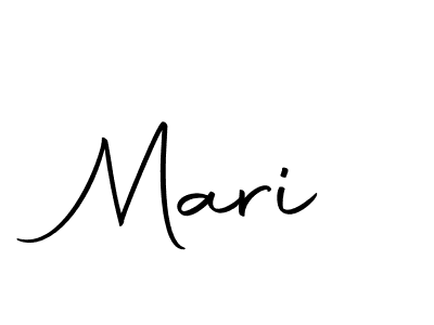 Use a signature maker to create a handwritten signature online. With this signature software, you can design (Autography-DOLnW) your own signature for name Mari. Mari signature style 10 images and pictures png