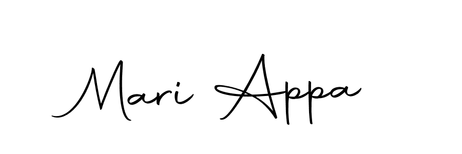 Also You can easily find your signature by using the search form. We will create Mari Appa name handwritten signature images for you free of cost using Autography-DOLnW sign style. Mari Appa signature style 10 images and pictures png