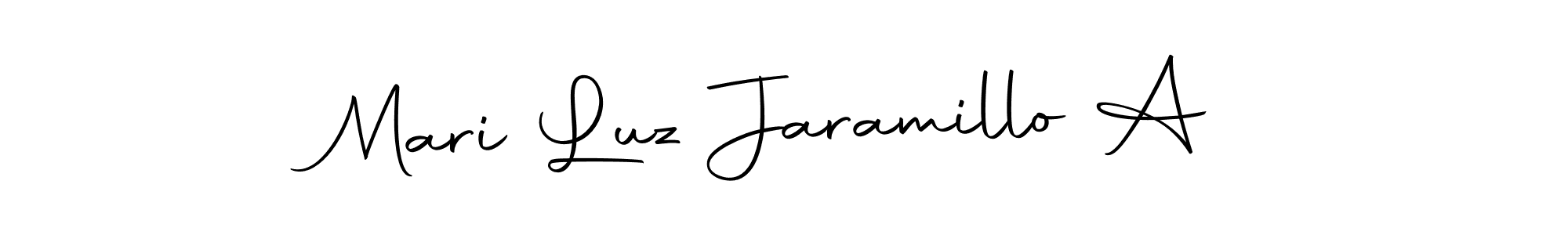 Use a signature maker to create a handwritten signature online. With this signature software, you can design (Autography-DOLnW) your own signature for name Mari Luz Jaramillo A. Mari Luz Jaramillo A signature style 10 images and pictures png