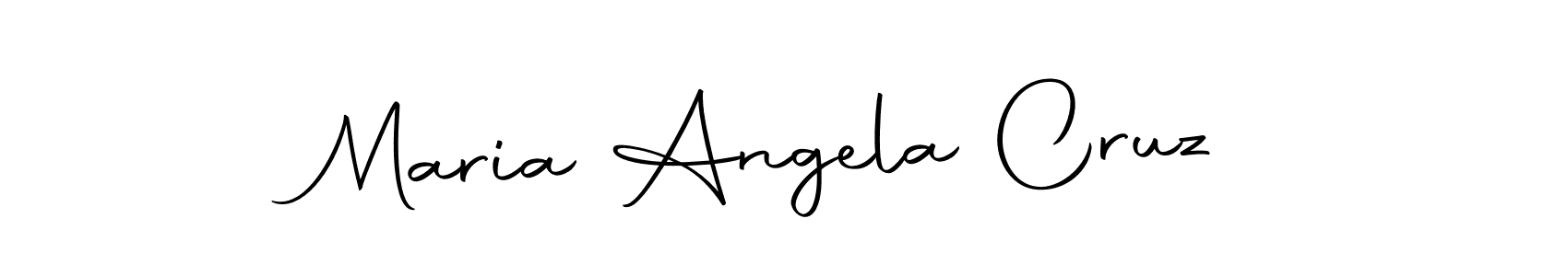 Use a signature maker to create a handwritten signature online. With this signature software, you can design (Autography-DOLnW) your own signature for name Maria Angela Cruz. Maria Angela Cruz signature style 10 images and pictures png