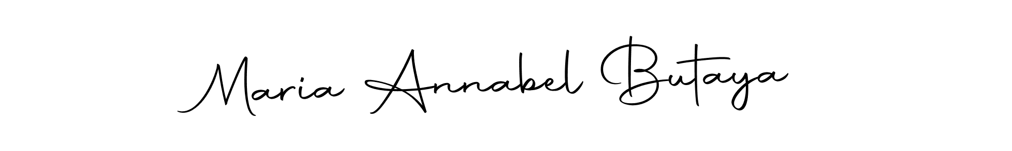 How to make Maria Annabel Butaya name signature. Use Autography-DOLnW style for creating short signs online. This is the latest handwritten sign. Maria Annabel Butaya signature style 10 images and pictures png