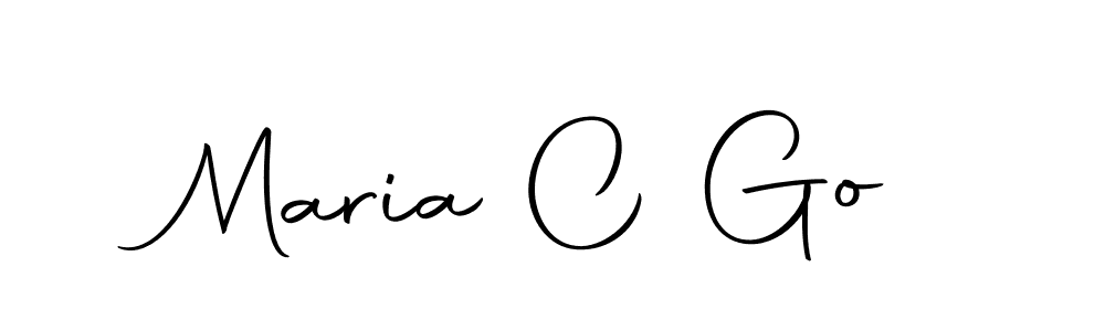 Similarly Autography-DOLnW is the best handwritten signature design. Signature creator online .You can use it as an online autograph creator for name Maria C Go. Maria C Go signature style 10 images and pictures png