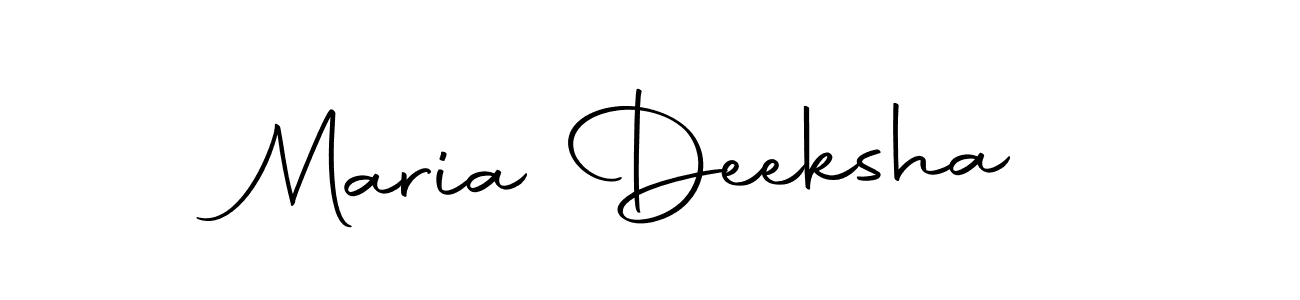 Similarly Autography-DOLnW is the best handwritten signature design. Signature creator online .You can use it as an online autograph creator for name Maria Deeksha. Maria Deeksha signature style 10 images and pictures png