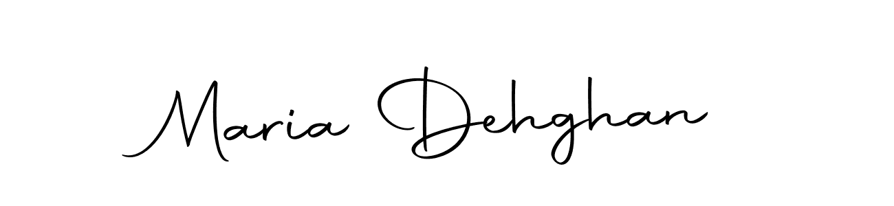 How to make Maria Dehghan name signature. Use Autography-DOLnW style for creating short signs online. This is the latest handwritten sign. Maria Dehghan signature style 10 images and pictures png