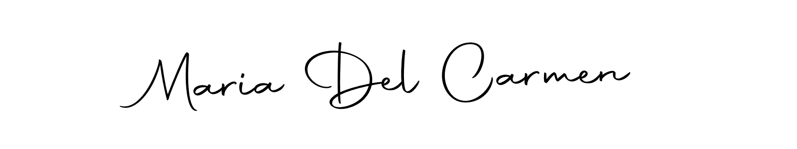 Make a short Maria Del Carmen signature style. Manage your documents anywhere anytime using Autography-DOLnW. Create and add eSignatures, submit forms, share and send files easily. Maria Del Carmen signature style 10 images and pictures png