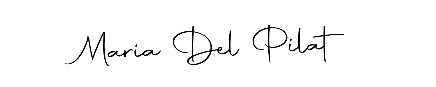 Create a beautiful signature design for name Maria Del Pilat. With this signature (Autography-DOLnW) fonts, you can make a handwritten signature for free. Maria Del Pilat signature style 10 images and pictures png