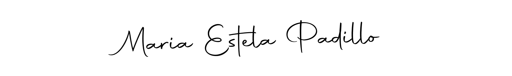 Also we have Maria Estela Padillo name is the best signature style. Create professional handwritten signature collection using Autography-DOLnW autograph style. Maria Estela Padillo signature style 10 images and pictures png