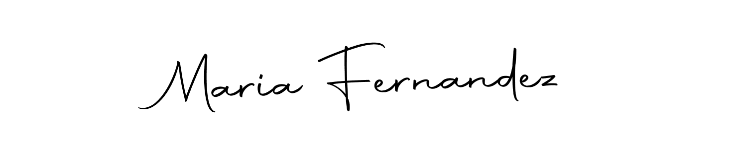 Design your own signature with our free online signature maker. With this signature software, you can create a handwritten (Autography-DOLnW) signature for name Maria Fernandez. Maria Fernandez signature style 10 images and pictures png