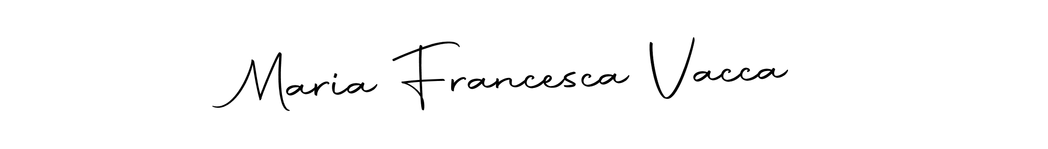 if you are searching for the best signature style for your name Maria Francesca Vacca. so please give up your signature search. here we have designed multiple signature styles  using Autography-DOLnW. Maria Francesca Vacca signature style 10 images and pictures png