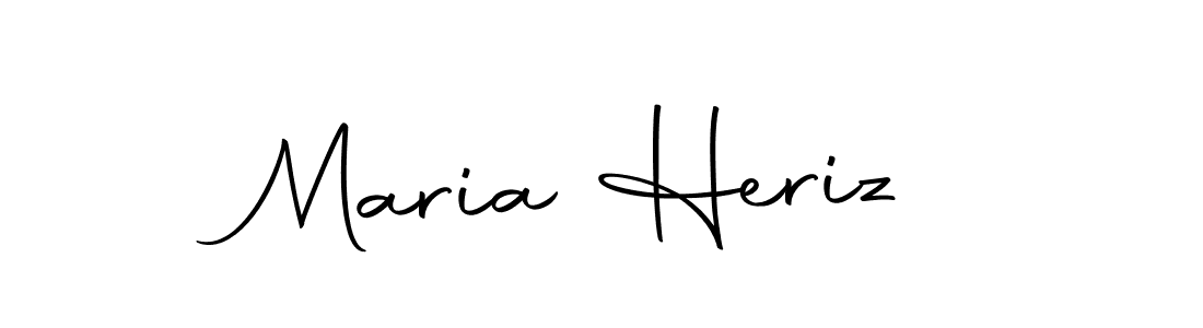 Make a short Maria Heriz signature style. Manage your documents anywhere anytime using Autography-DOLnW. Create and add eSignatures, submit forms, share and send files easily. Maria Heriz signature style 10 images and pictures png