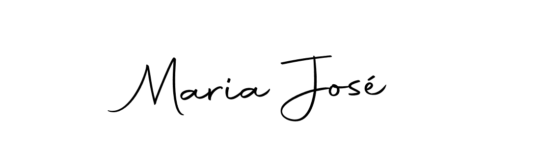 How to make Maria José name signature. Use Autography-DOLnW style for creating short signs online. This is the latest handwritten sign. Maria José signature style 10 images and pictures png