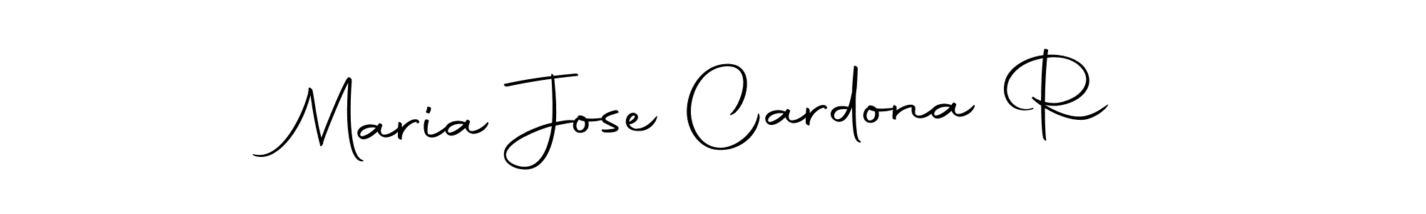 It looks lik you need a new signature style for name Maria Jose Cardona R. Design unique handwritten (Autography-DOLnW) signature with our free signature maker in just a few clicks. Maria Jose Cardona R signature style 10 images and pictures png