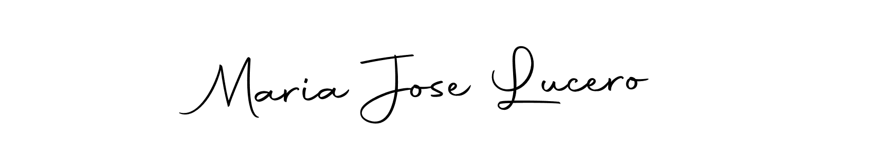 Autography-DOLnW is a professional signature style that is perfect for those who want to add a touch of class to their signature. It is also a great choice for those who want to make their signature more unique. Get Maria Jose Lucero name to fancy signature for free. Maria Jose Lucero signature style 10 images and pictures png