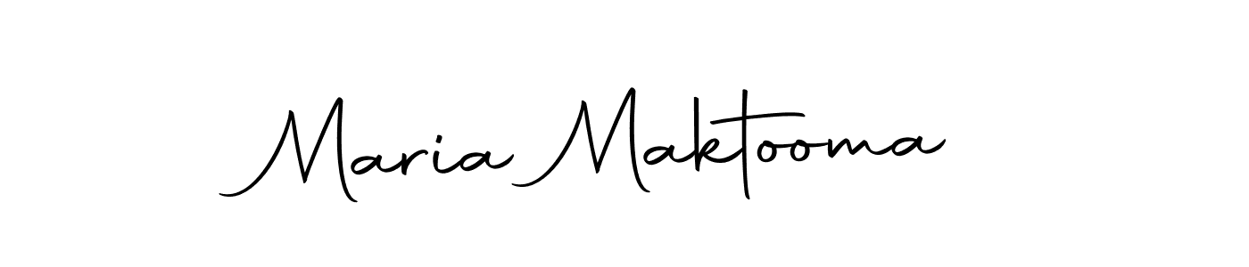 Here are the top 10 professional signature styles for the name Maria Maktooma. These are the best autograph styles you can use for your name. Maria Maktooma signature style 10 images and pictures png