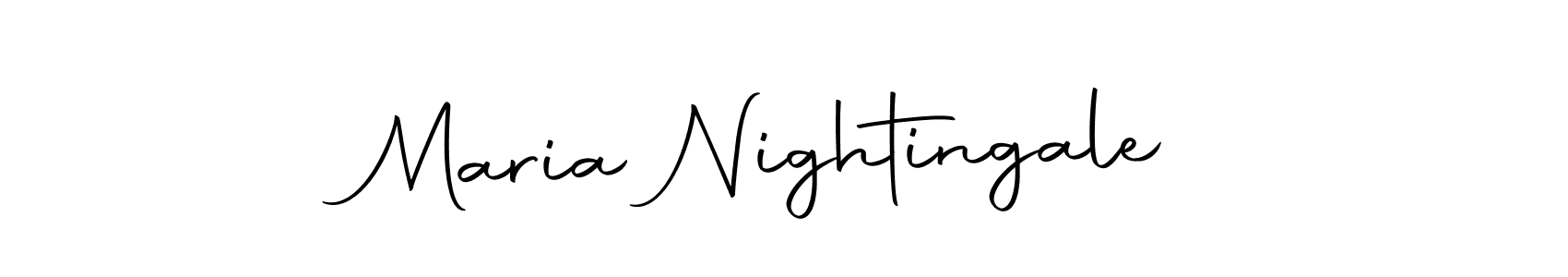 Also we have Maria Nightingale name is the best signature style. Create professional handwritten signature collection using Autography-DOLnW autograph style. Maria Nightingale signature style 10 images and pictures png